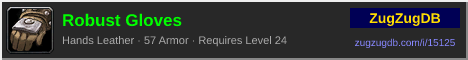 Robust Gloves: forum signature banner
