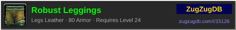 Robust Leggings: forum signature banner