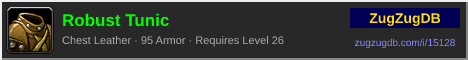 Robust Tunic: forum signature banner