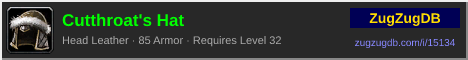 Cutthroat's Hat: forum signature banner