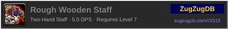 Rough Wooden Staff: forum signature banner