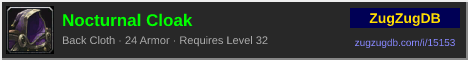 Nocturnal Cloak: forum signature banner
