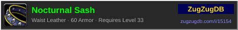 Nocturnal Sash: forum signature banner