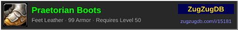 Praetorian Boots: forum signature banner