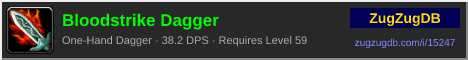 Bloodstrike Dagger: forum signature banner