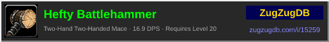 Hefty Battlehammer: forum signature banner