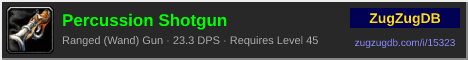 Percussion Shotgun: forum signature banner