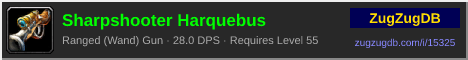 Sharpshooter Harquebus: forum signature banner