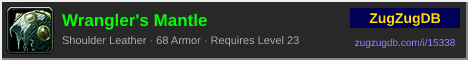 Wrangler's Mantle: forum signature banner