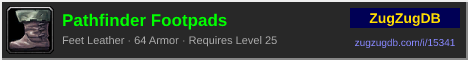 Pathfinder Footpads: forum signature banner