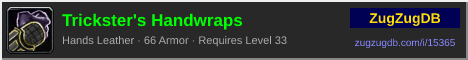 Trickster's Handwraps: forum signature banner