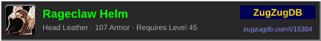Rageclaw Helm: forum signature banner