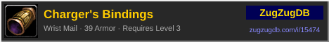 Charger's Bindings: forum signature banner