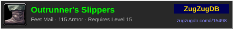 Outrunner's Slippers: forum signature banner