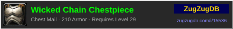 Wicked Chain Chestpiece: forum signature banner