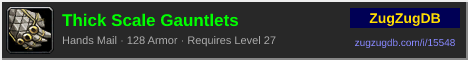 Thick Scale Gauntlets: forum signature banner