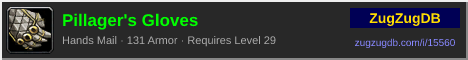 Pillager's Gloves: forum signature banner