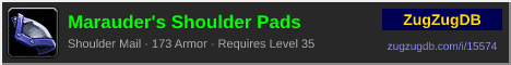 Marauder's Shoulder Pads: forum signature banner