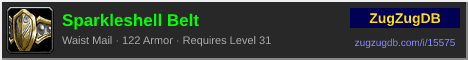 Sparkleshell Belt: forum signature banner