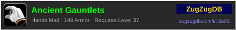 Ancient Gauntlets: forum signature banner