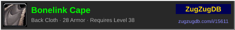 Bonelink Cape: forum signature banner