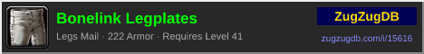 Bonelink Legplates: forum signature banner