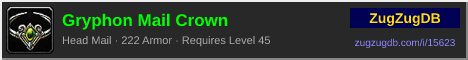 Gryphon Mail Crown: forum signature banner