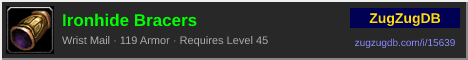 Ironhide Bracers: forum signature banner