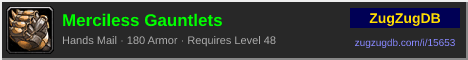Merciless Gauntlets: forum signature banner