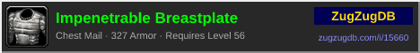 Impenetrable Breastplate: forum signature banner