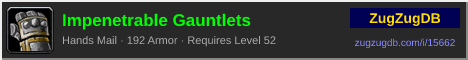 Impenetrable Gauntlets: forum signature banner