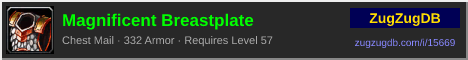 Magnificent Breastplate: forum signature banner