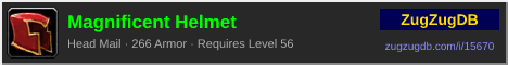 Magnificent Helmet: forum signature banner