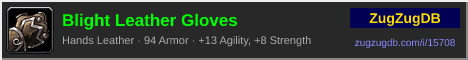 Blight Leather Gloves: forum signature banner
