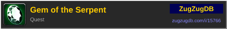 Gem of the Serpent: forum signature banner
