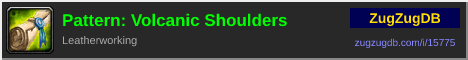 Pattern: Volcanic Shoulders: forum signature banner