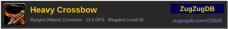 Heavy Crossbow: forum signature banner