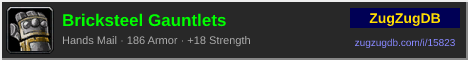 Bricksteel Gauntlets: forum signature banner