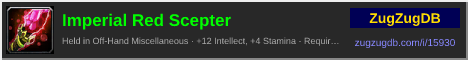 Imperial Red Scepter: forum signature banner