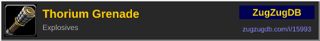 Thorium Grenade: forum signature banner