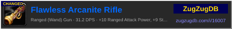 Flawless Arcanite Rifle: forum signature banner
