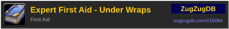 Expert First Aid - Under Wraps: forum signature banner