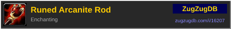 Runed Arcanite Rod: forum signature banner
