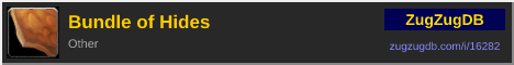 Bundle of Hides: forum signature banner