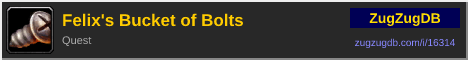 Felix's Bucket of Bolts: forum signature banner
