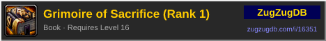Grimoire of Sacrifice (Rank 1): forum signature banner