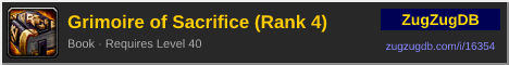 Grimoire of Sacrifice (Rank 4): forum signature banner