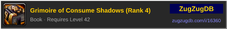 Grimoire of Consume Shadows (Rank 4): forum signature banner