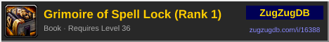 Grimoire of Spell Lock (Rank 1): forum signature banner
