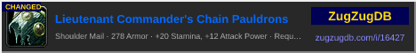 Lieutenant Commander's Chain Pauldrons: forum signature banner